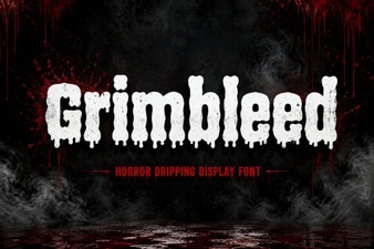Grimbleed Font: a Bold Typographic Statement