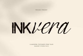 Craft Projects with Inkvera: a Creative Font for Design