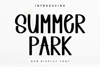 Summer Park Font for Your Creative Designs