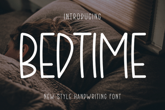 Bedtime Font Designs for Restful Projects